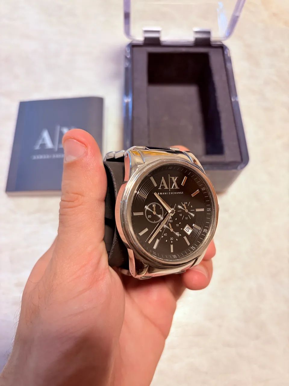 Relógio Armani Exchange AX2084 - Full Set, Revisado 2026 - Foto 3