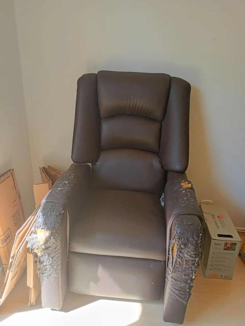 Poltrona do papai reclinável