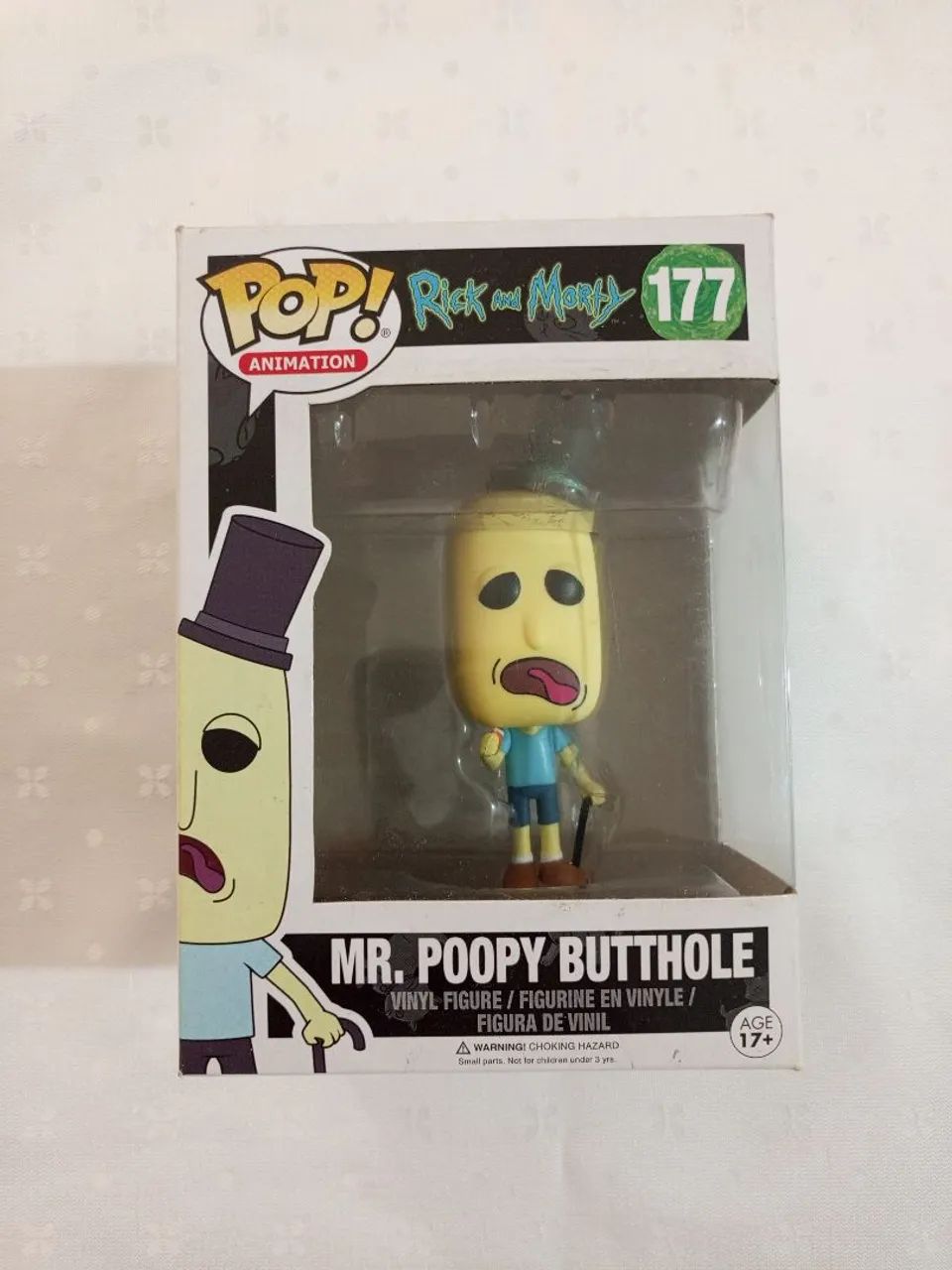 Funko Pop 177 Mr Poopy Butthole Rick & Morty Original