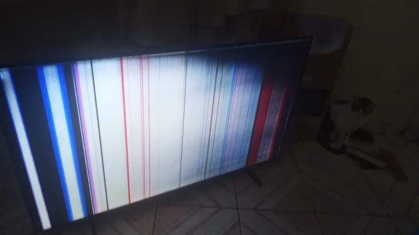 Tv Samsung 50 polegadas display danificado  - Foto 4