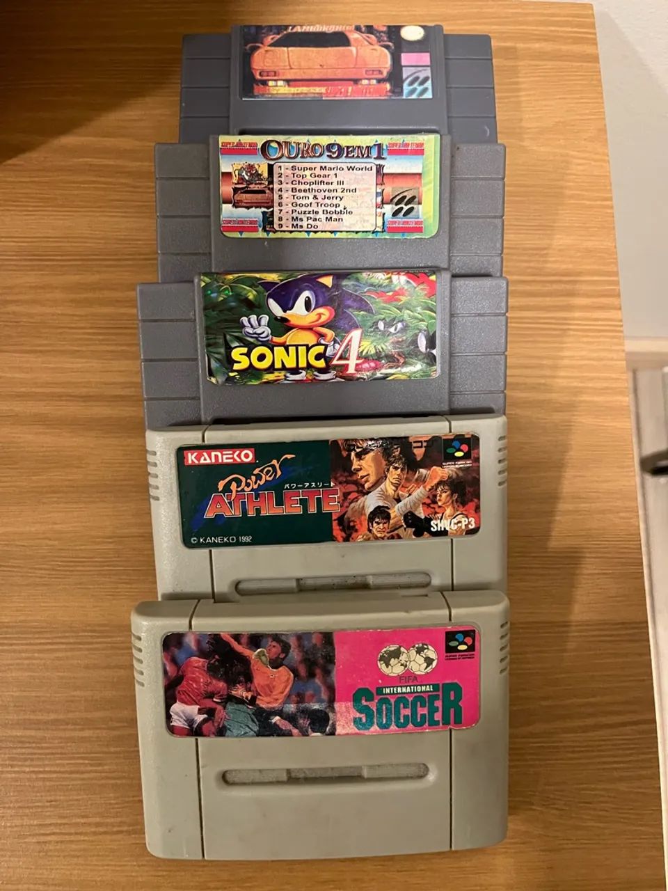 Super Nintendo completo + 5 jogos - Foto 2