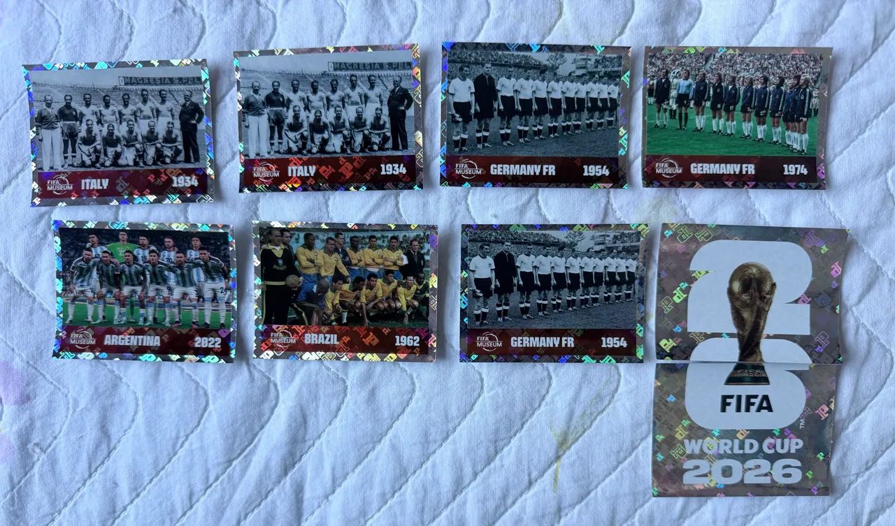 Figurinhas da Copa do Mundo 2026