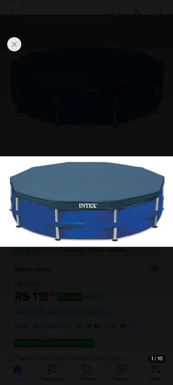 Capa para picina INTEX  - Foto 3