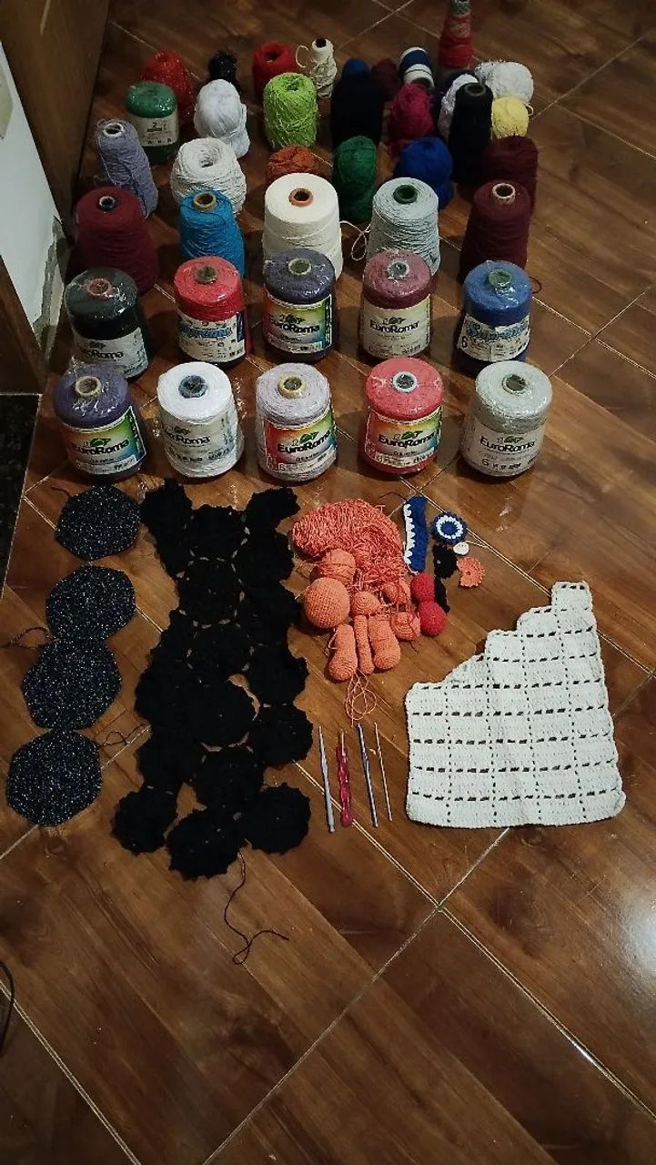 Material para crochê/ Barbantes e acessórios  - Foto 4