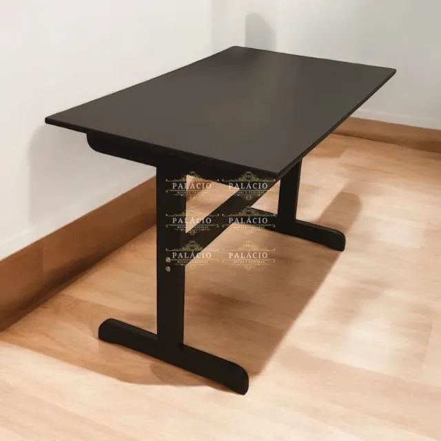 Mesa 1,20m x 0,70m Madeira Maciça De Eucalipto Tratado