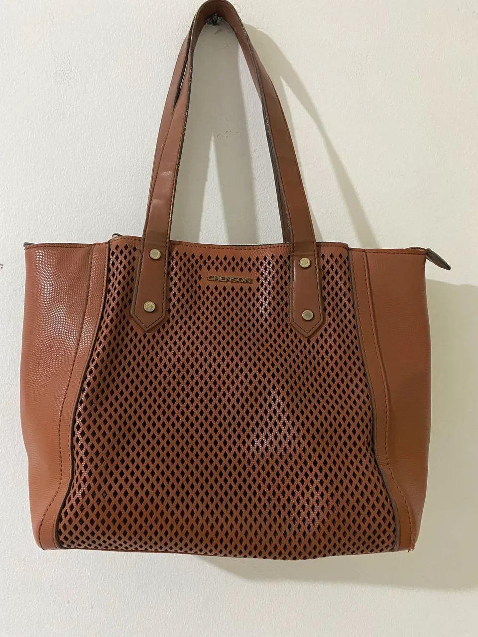 Bolsa couro média 