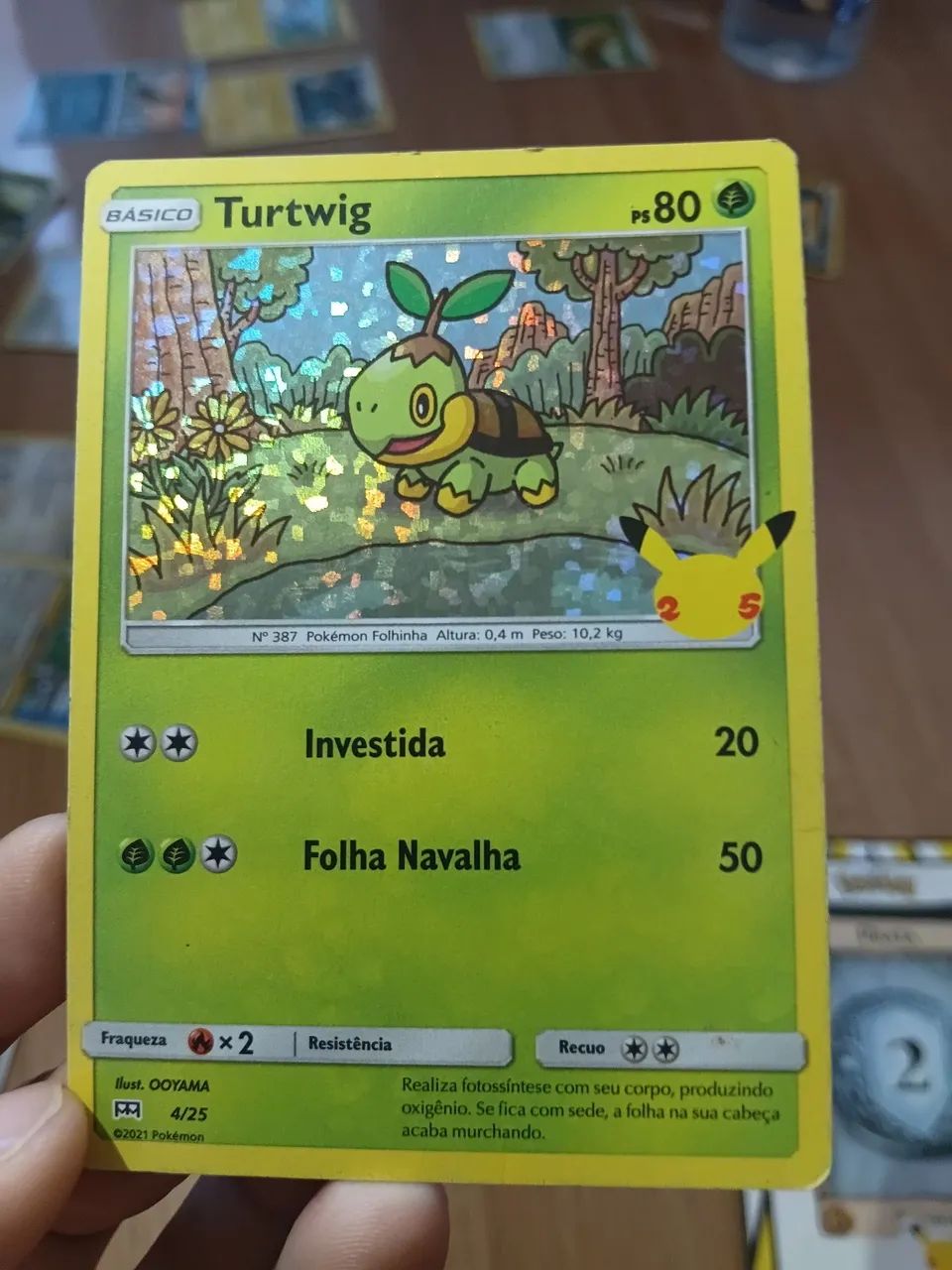 Carta pokemon Turtwig