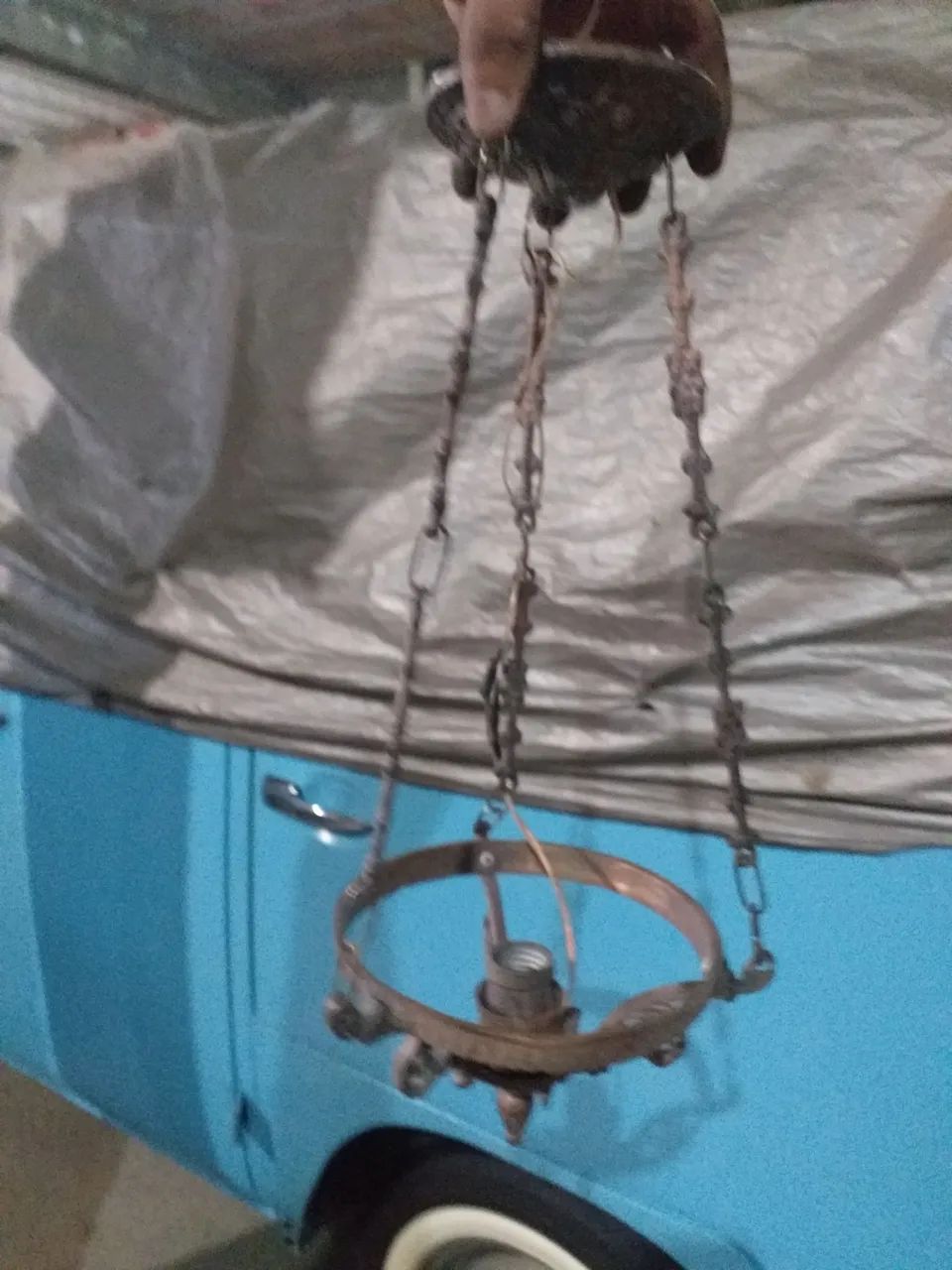 Lustre de bronze - Foto 2