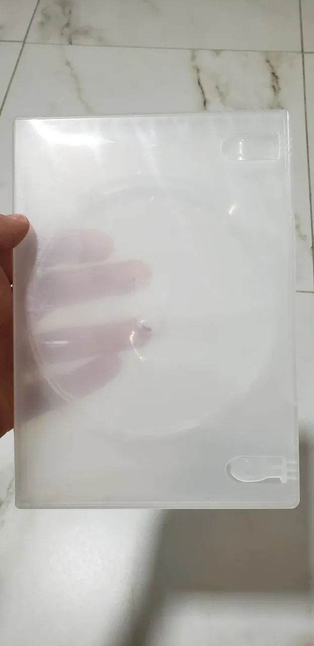 Caixas de DVDs transparentes - Foto 3