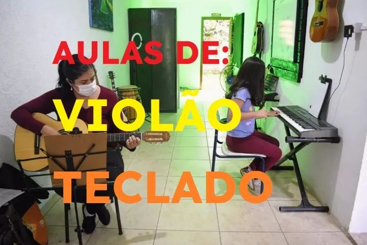 Aulas de teclado e violão  - Foto 2