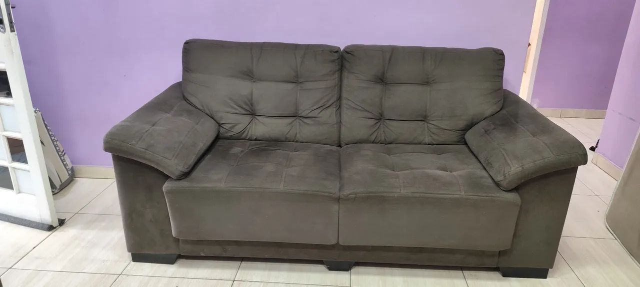 Conjunto de sofá de 3 e 2 lugares  - Foto 2
