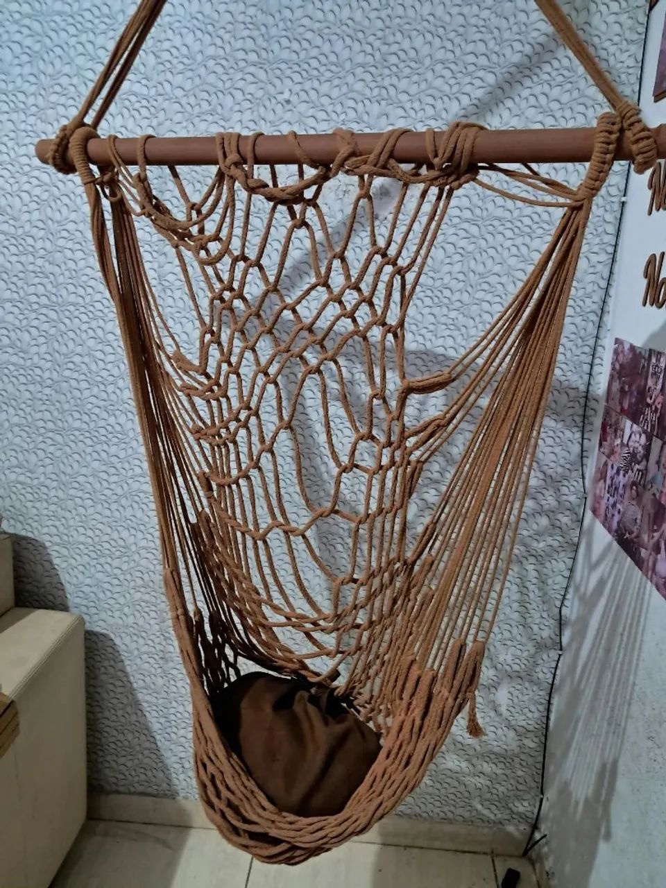 Cadeira de balanço c/ suporte  - Foto 2