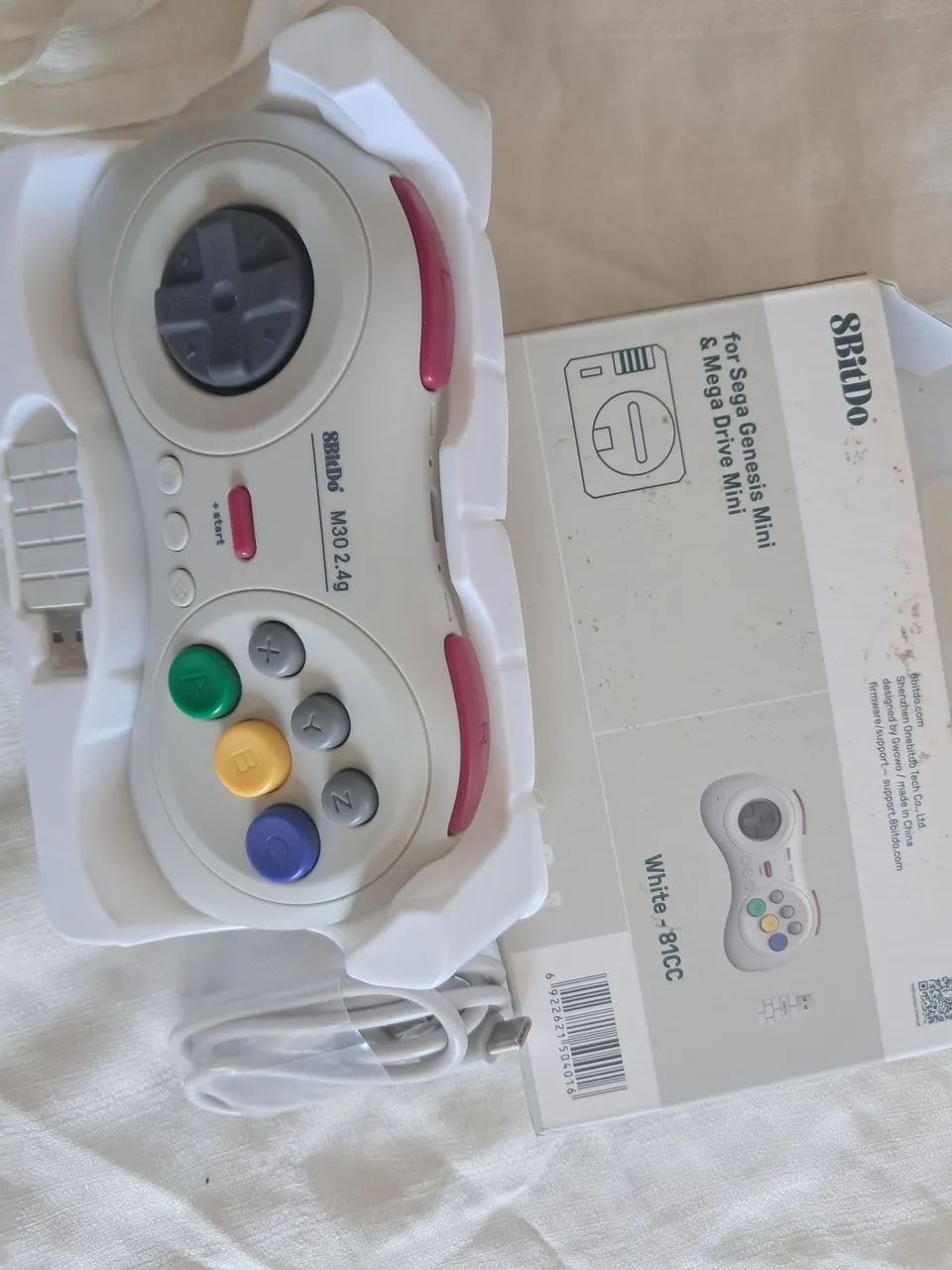 Controle 8bitDo mega drive e pc - Foto 2