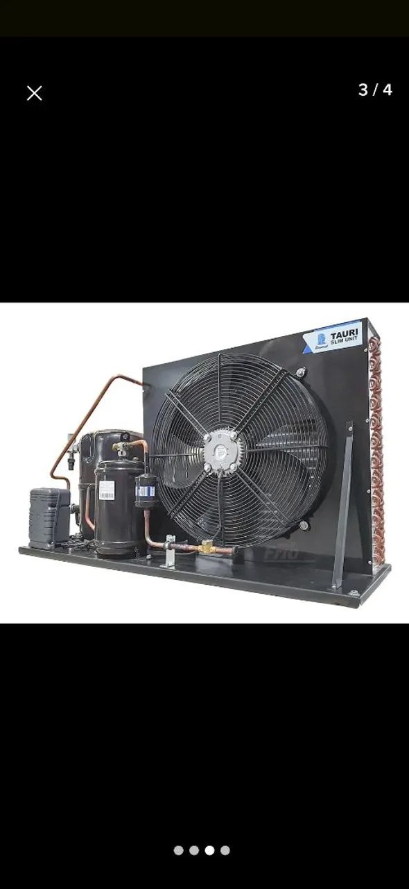 Unidade condesadora 3hp r404 trifásico 220v