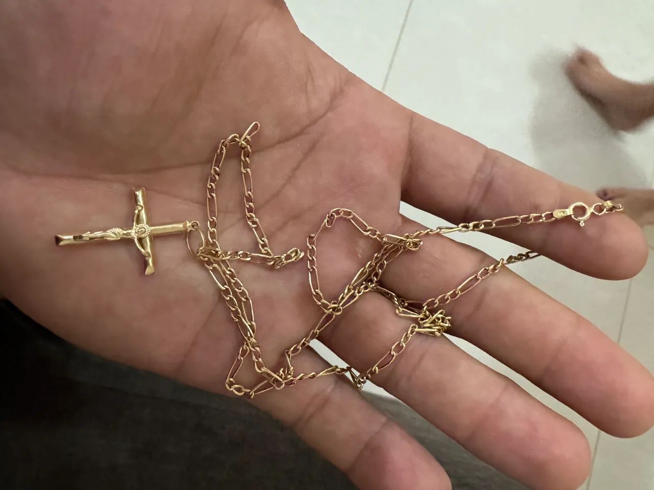 Cordão de ouro masculino  - Foto 2