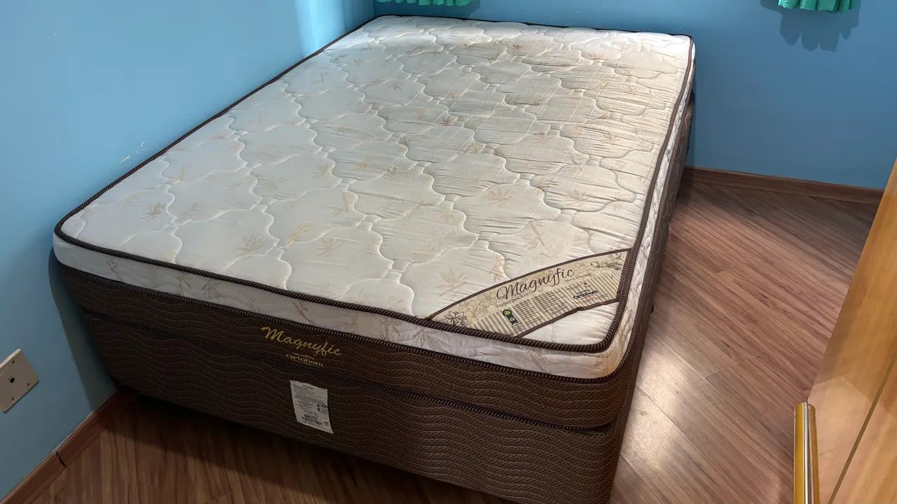 Cama box casal com colchão  - Foto 2