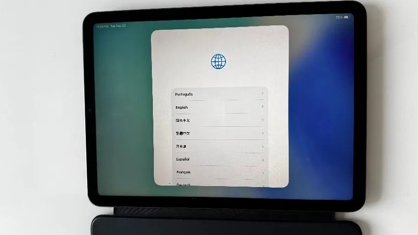 iPad Air 5, modelo A2588, Wi-Fi, 64 GB, com chip Apple M1