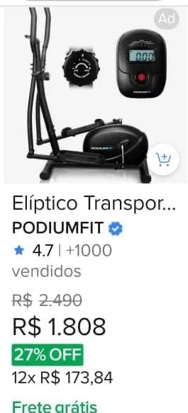 Vendo barato Elíptico atlético  - Foto 5