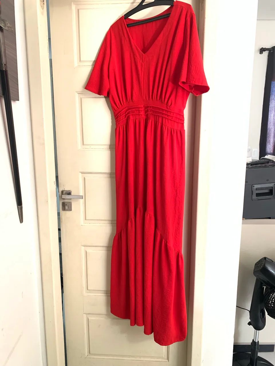 Vestido longo vermelho - Foto 2