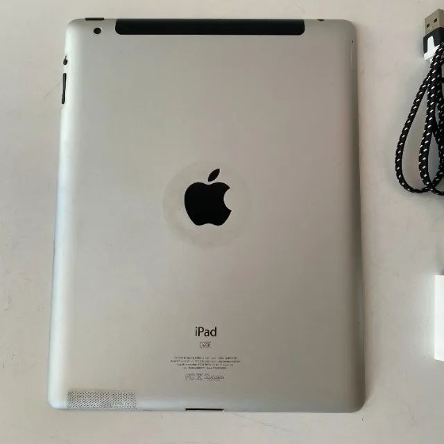 Rf187 Ipad usado Modelo A1396 com 16gb funcionando brinde duas capas, cabo, carregador - Foto 5