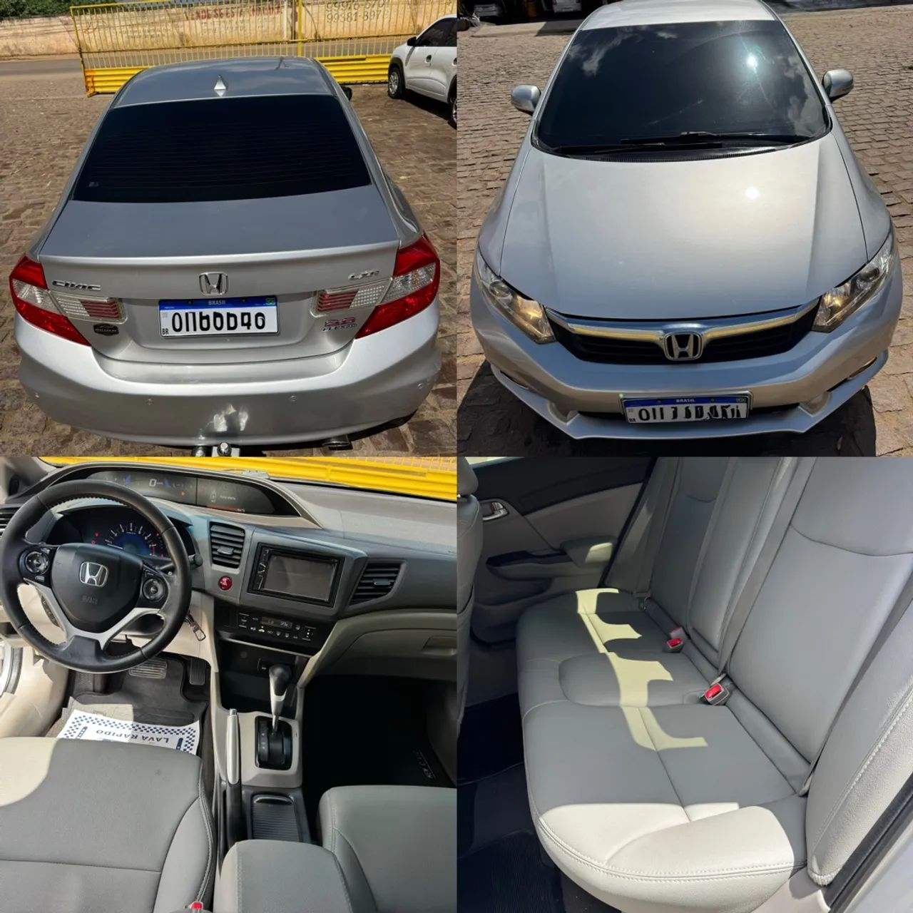 Honda Civic Civic Sedan LXR 2.0 Flexone 16V Aut. 4p 2014