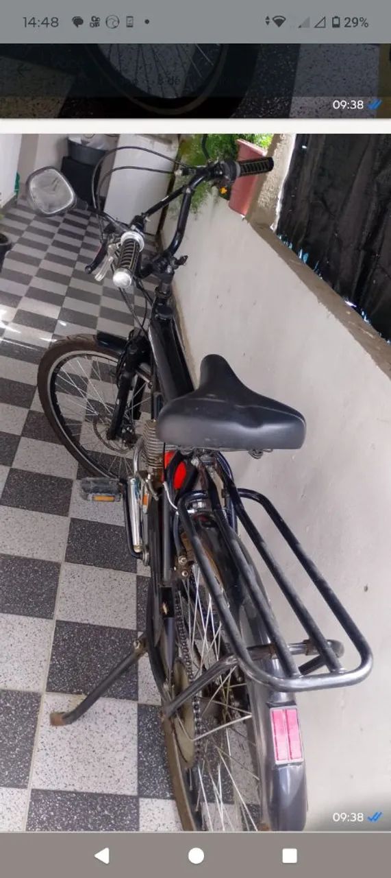 Vendo bicicleta motorizada 