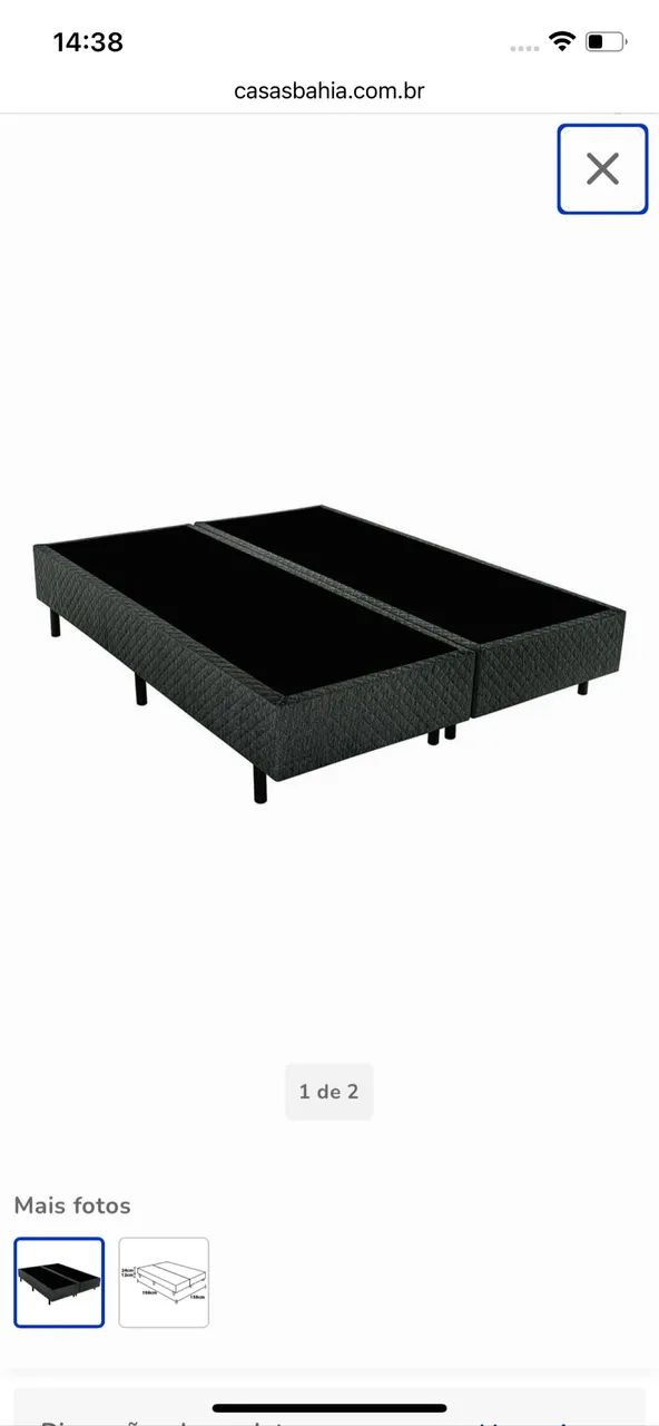 Base Box Queen OFERTA FINAL DE SEMANA
