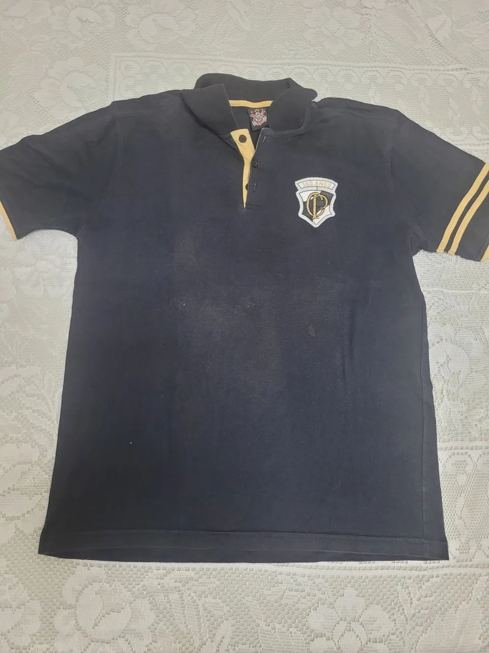 Camisa Polo do Corinthians 100 anos