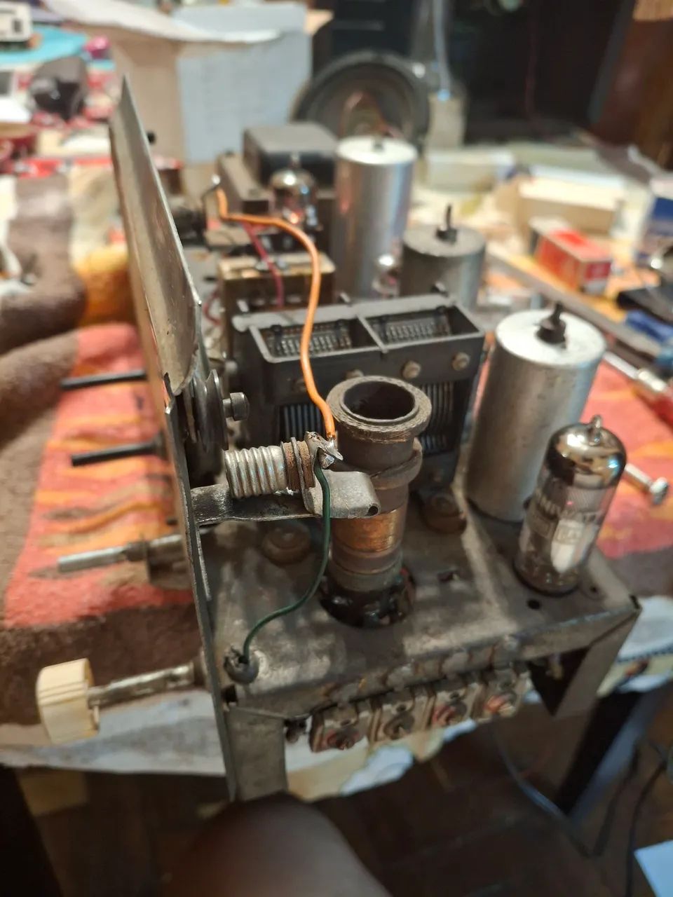 RÁDIO ABC VALVULADO FINAL DOS ANOS 1950 TOTALMENTE RESTAURADO LINDO! - Foto 3