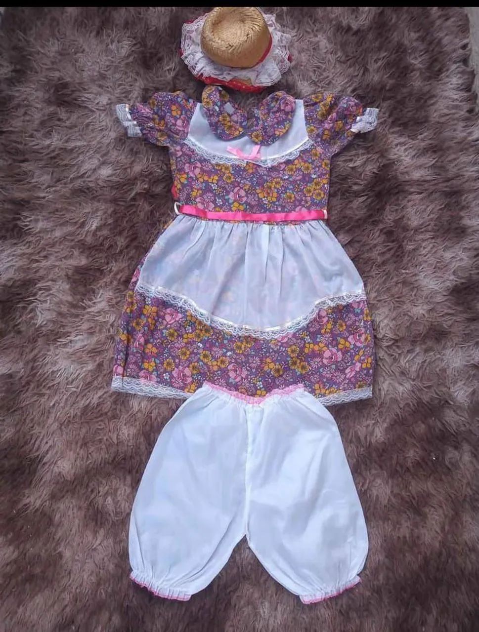 Vestido festa junina/ quadrilha  - Foto 3