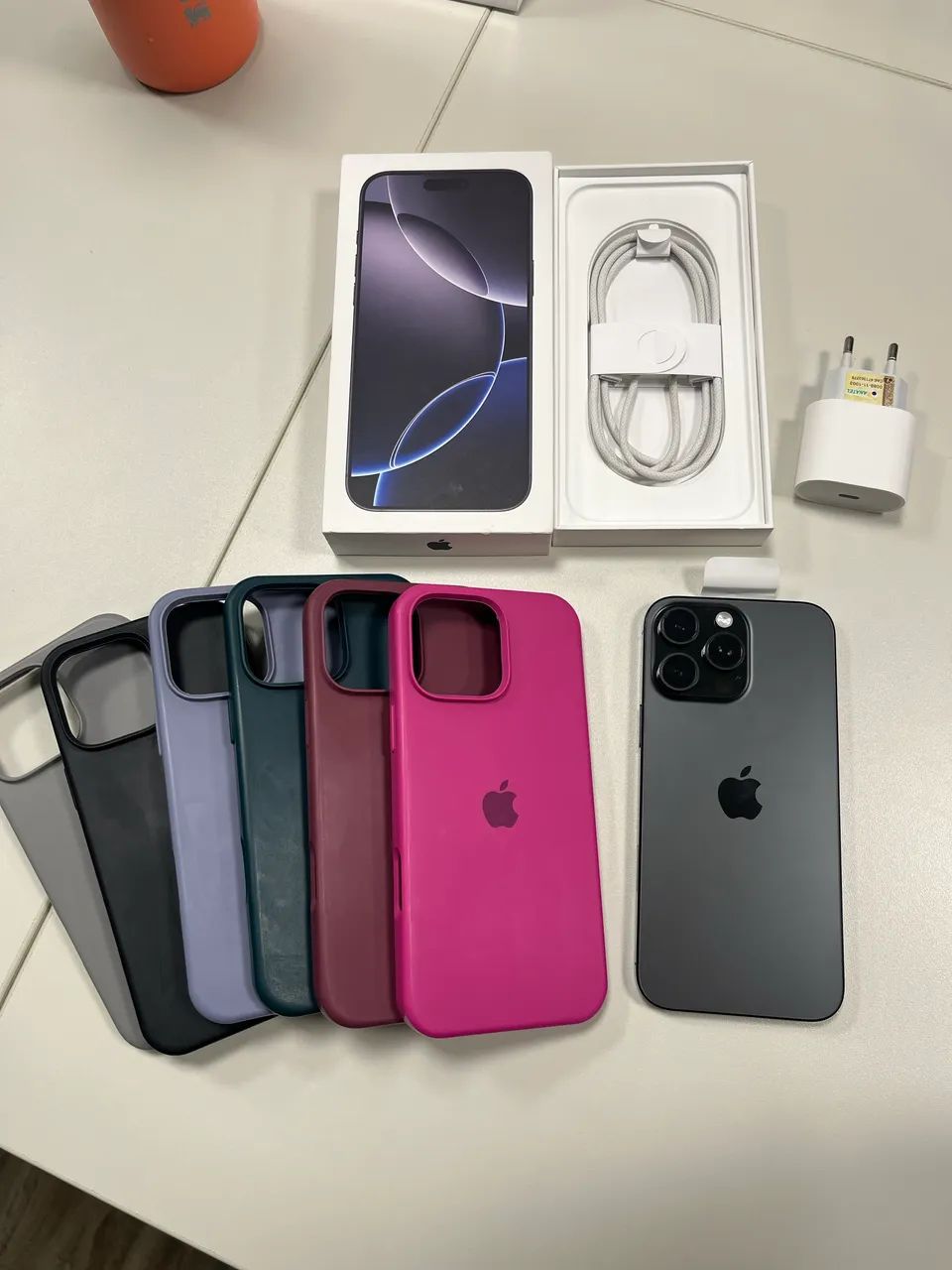 iPhone 16 Pro Max com 100% de bateria!!!!