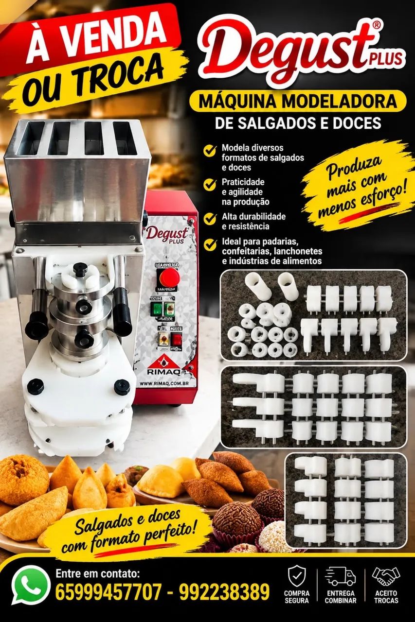 Máquina de Salgados e Doces Degust plus (RIMAQ) - Foto 5