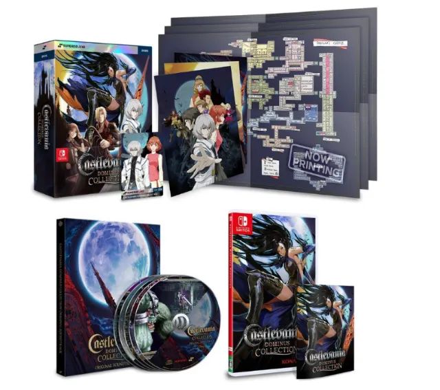 Castlevania Dominus Collection SuperDeluxe Switch - KONAMI - Jogos
