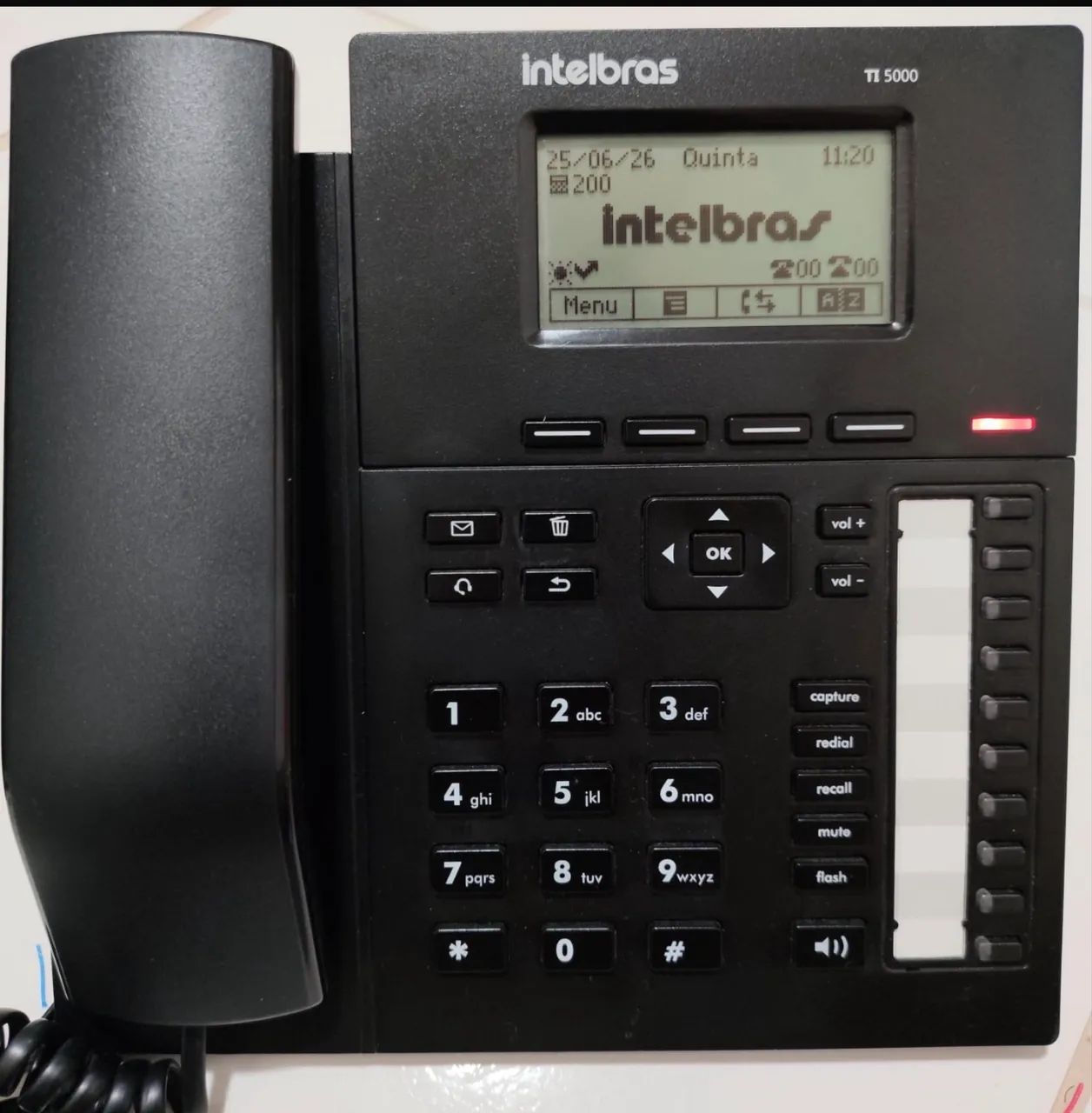 Telefone TI 5000 Intelbras para centrais impacta  - Foto 2