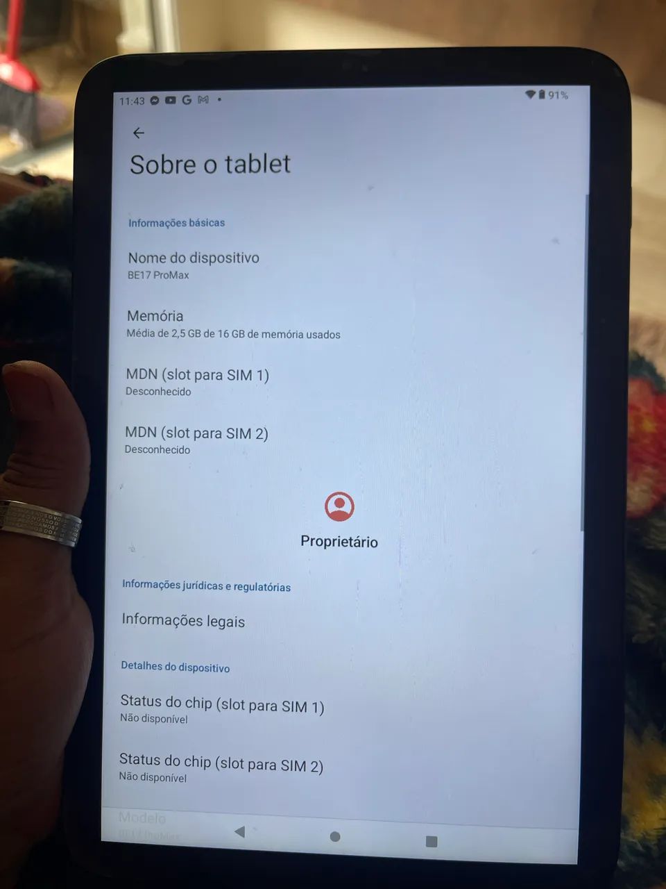 Tablet Benedo 1 Tera excelente qualidade  - Foto 5