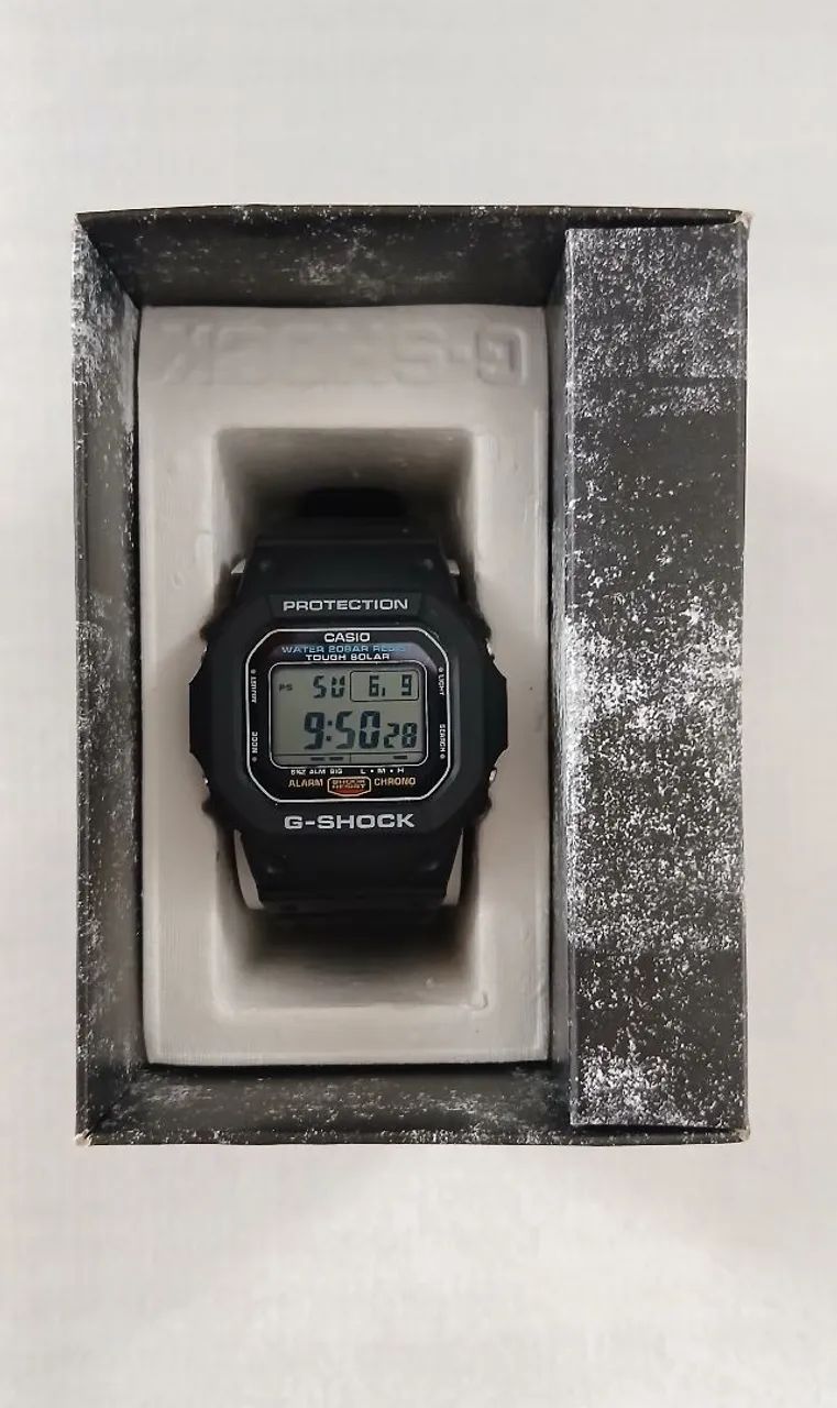 CASIO G-SHOCK G-5600UE-1DR TOUGH SOLAR ORIGINAL | NOVO + GARANTIA <br> - Foto 2