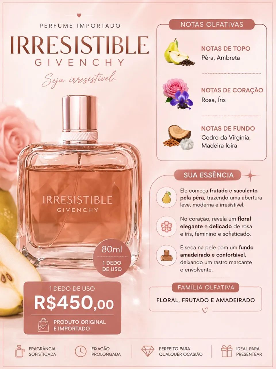 Perfume importado Irresistible GIVENCHY - Foto 2