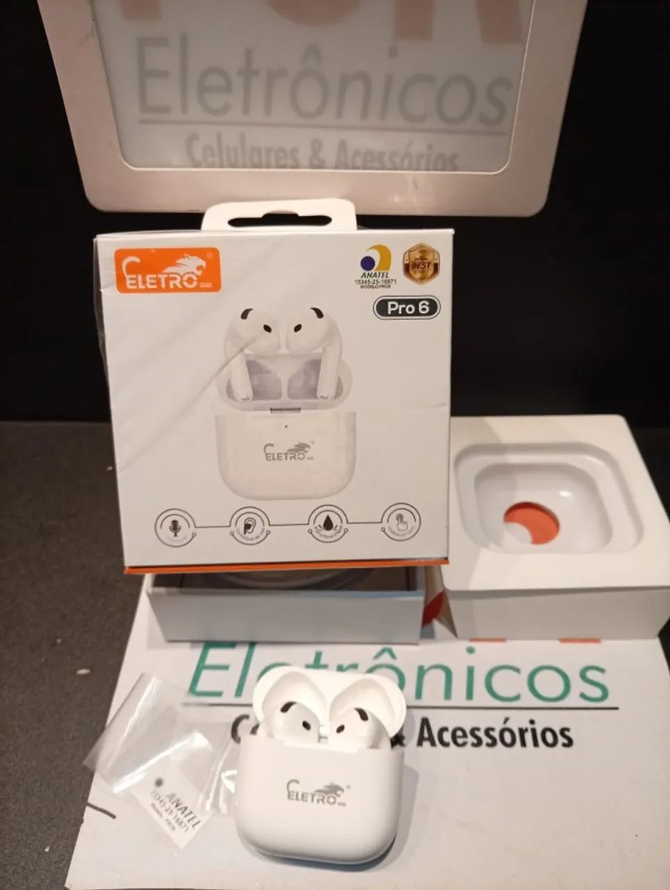 Fone eletromex pro 6 bluetooth - Foto 4