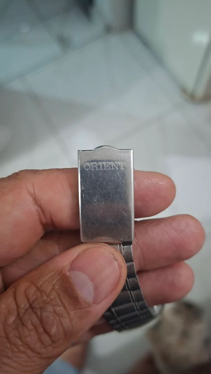 Vendo Relógio Orient automático três chaves muito funcionando perfeitamente  - Foto 5