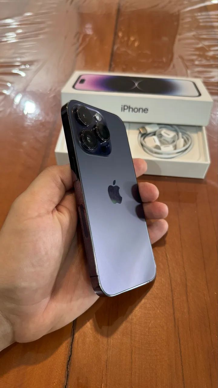 iPhone 14 Pro 256gb com caixa e cabo original - Foto 5