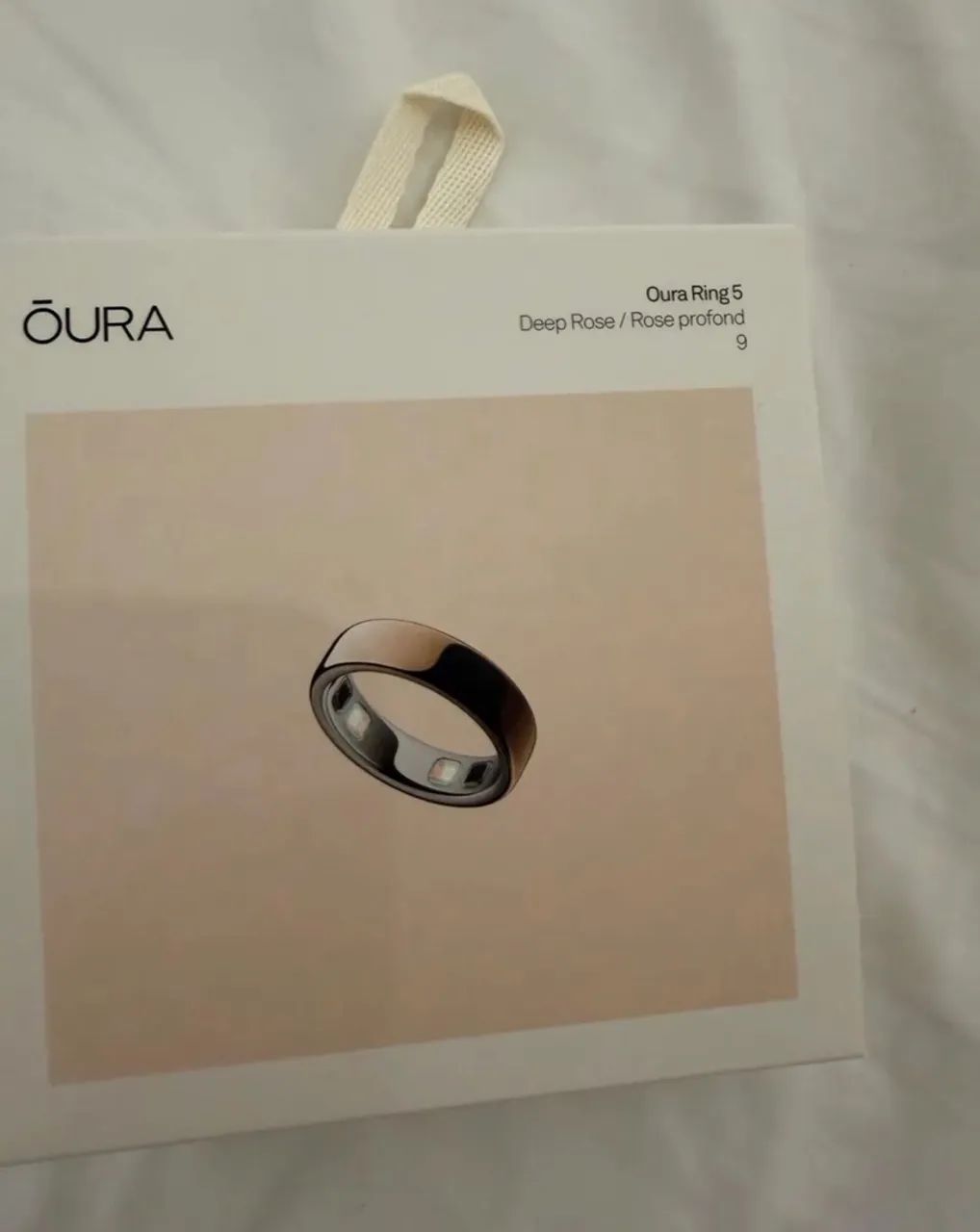 Oura Ring 5 - Deep Rose tamanho 9