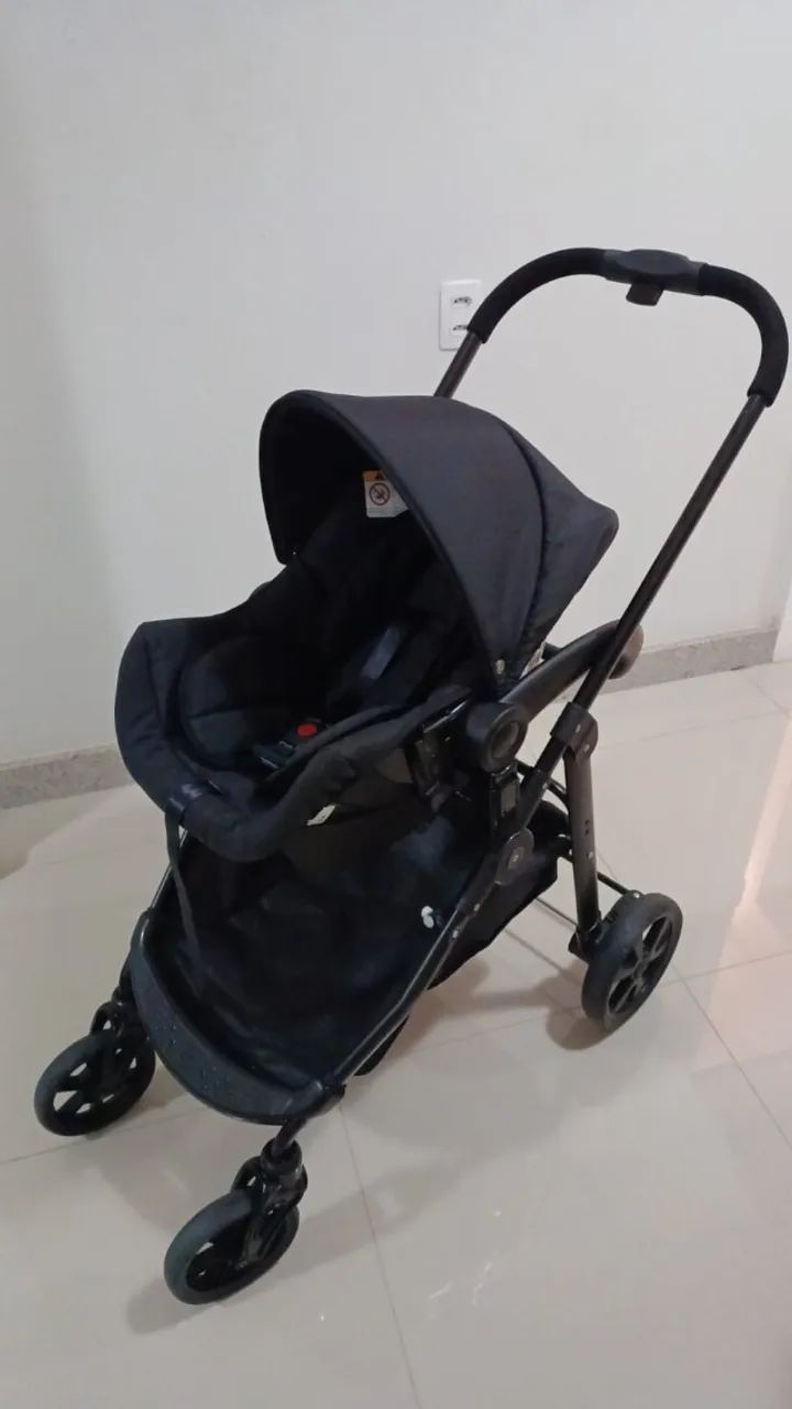Carrinho de bebê kit completo - Foto 2