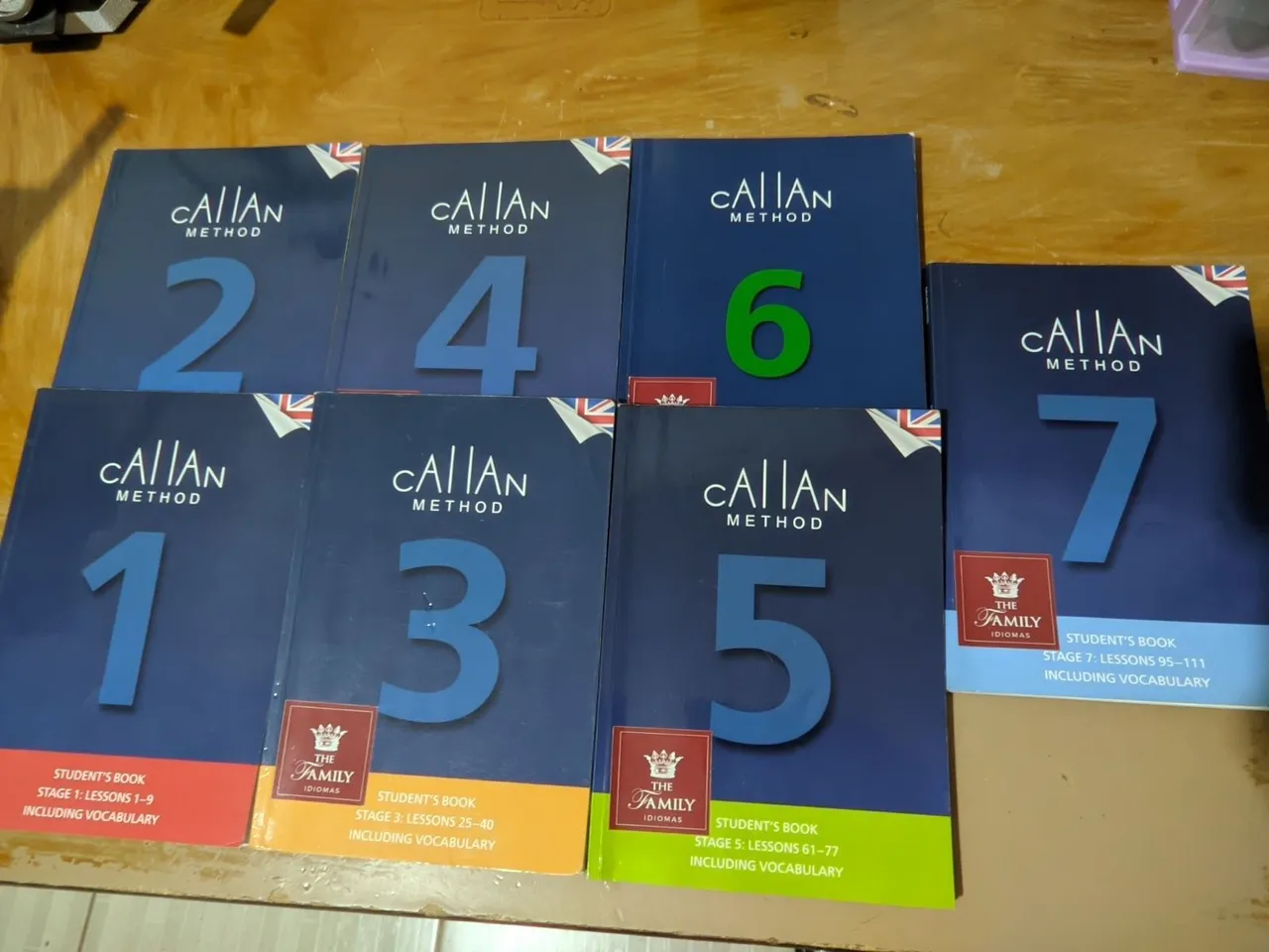 Callan Method 学生用ブックセット ステージ1-6 Callan Method 学生用