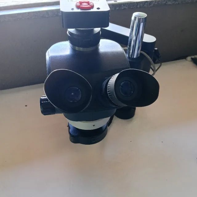 Microscópio e câmera  - Foto 3