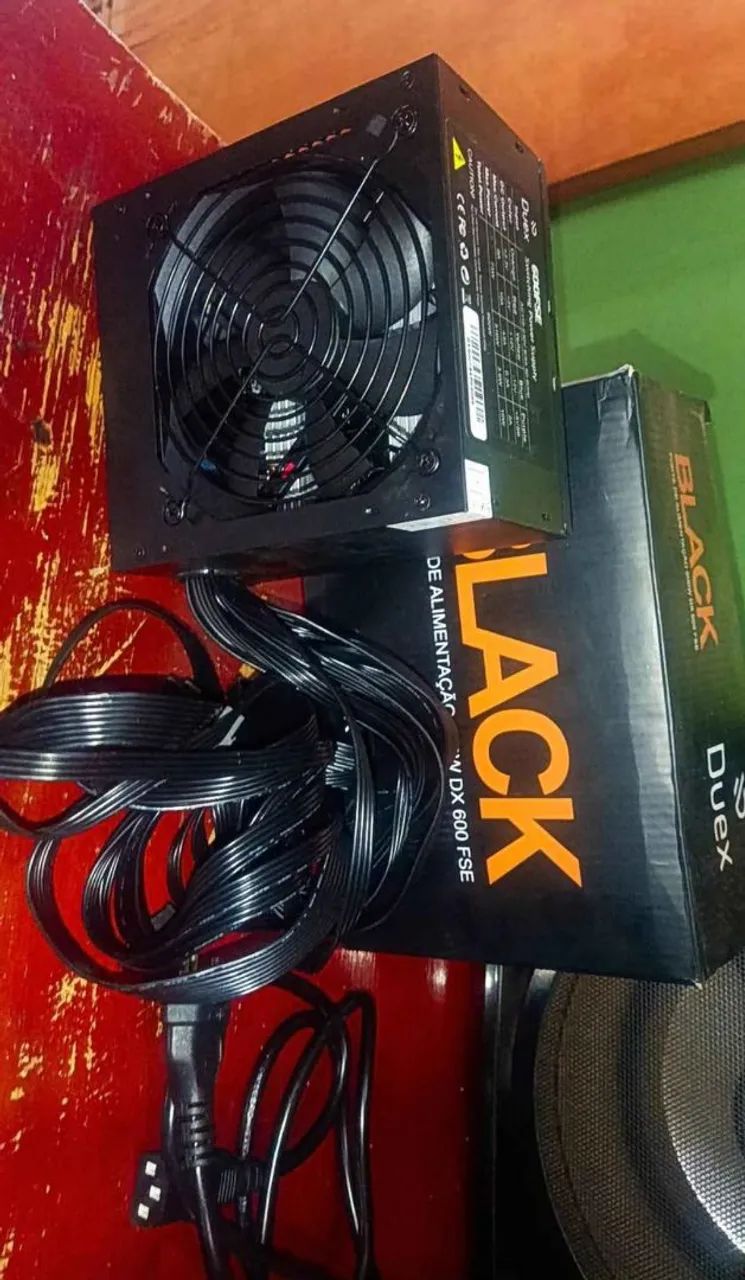 Fonte duex 600w nunca utilizada
