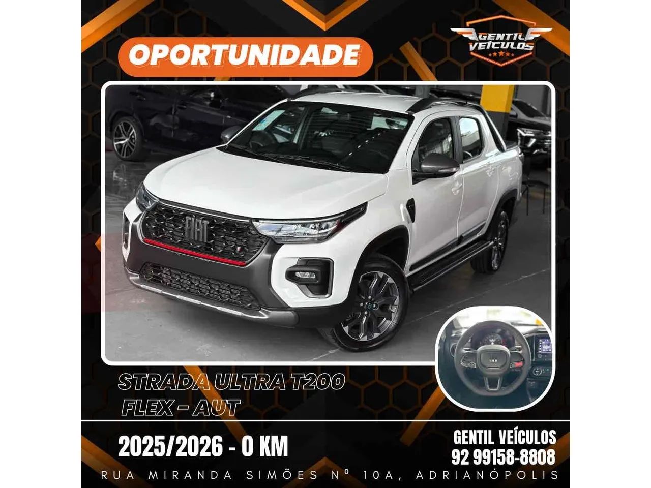 Fiat Strada Ultra 1.0 Flex Turbo CD Aut. 2026