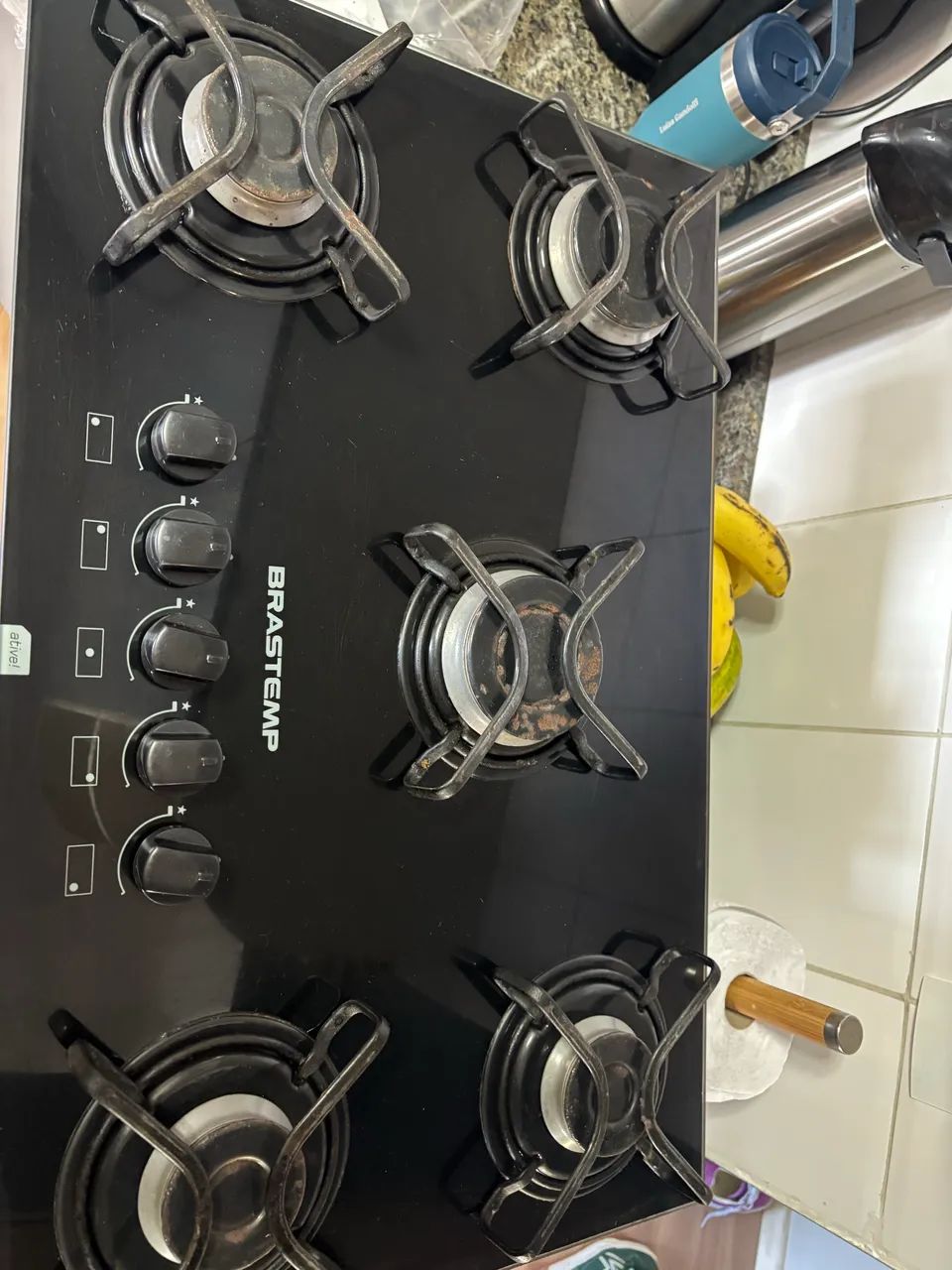 Cooktop Brastemp 5 bocas - Foto 4