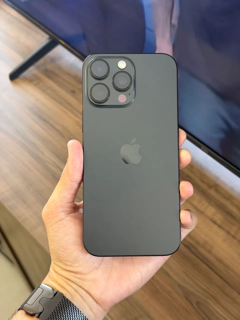 iPhone 16 Pro Max 256gb Preto Seminovo Excelente - Foto 3