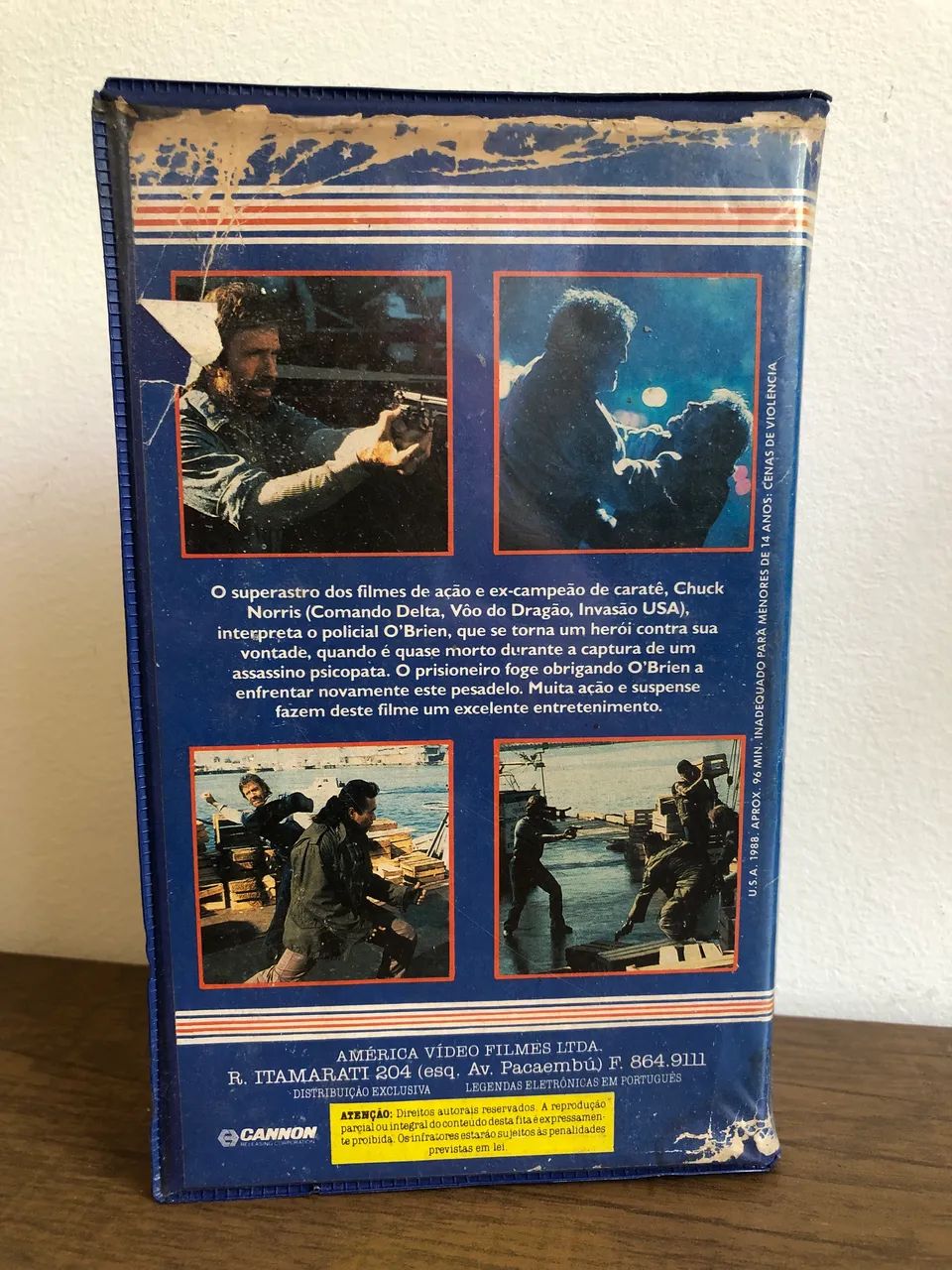 Vhs Um herói e seu terror, Chuck Norris - DVD, Blu-Ray e Vídeo