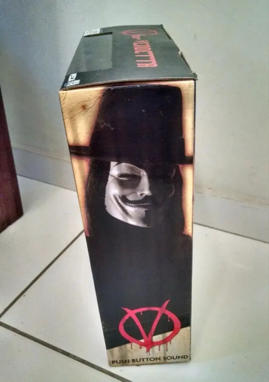 Vendetta V De Vinganca neca 30cm  - Foto 4